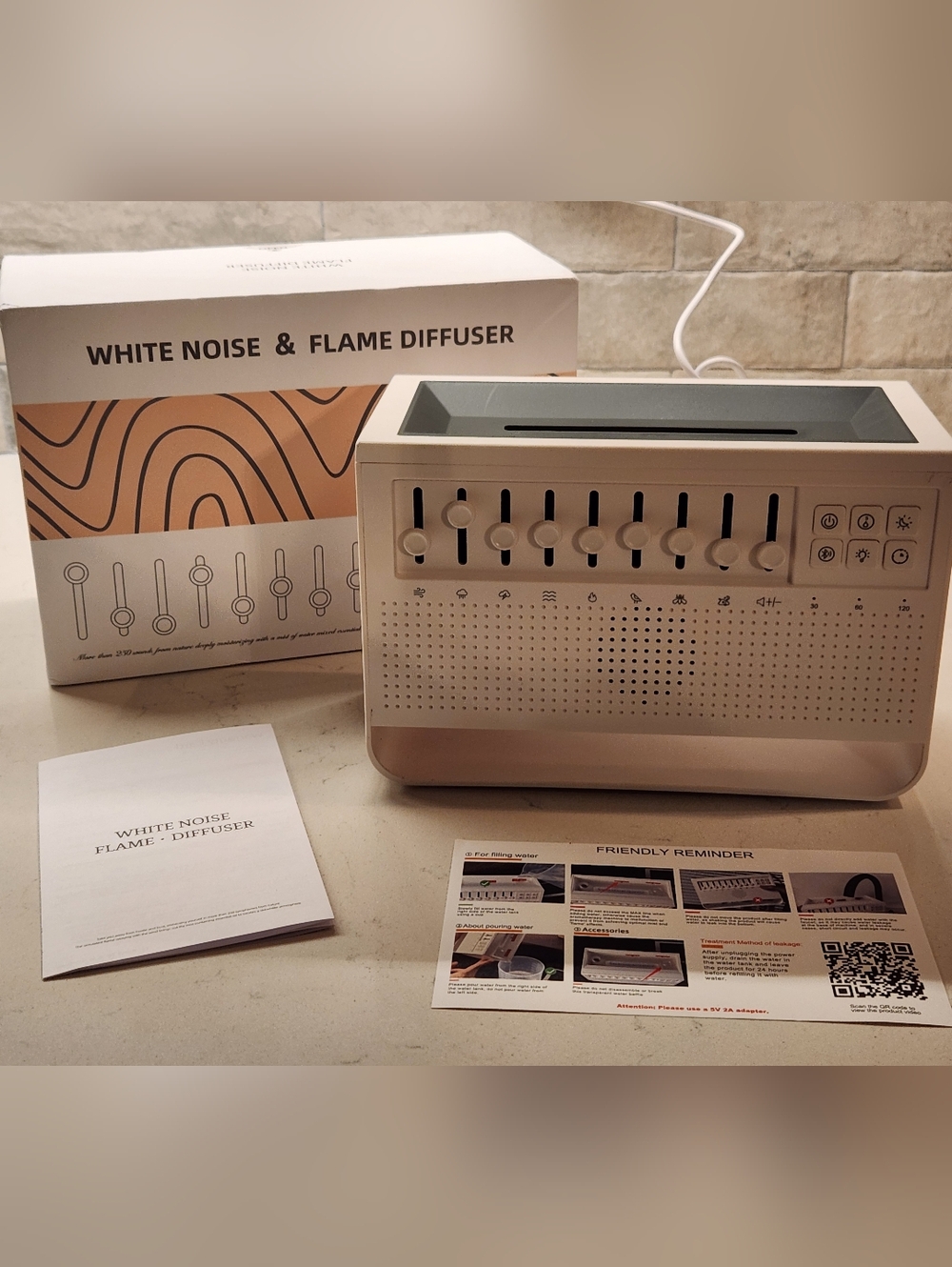 White Noise And Oil Diffuser